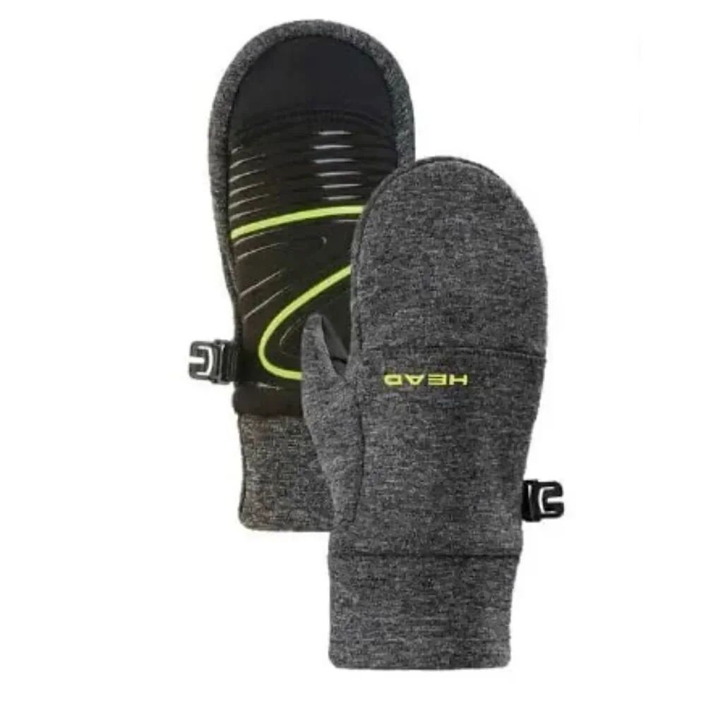 Brand New Youth Girls HEAD Kids’ Touchscreen Winter Gray Mittens Gray - Sz XS